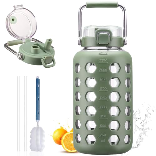 84 oz Glass Water Bottle