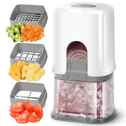 Multifunctional Vegetable Chopper White (3 Count)