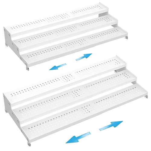 Expandable Spice Rack organizer with 3 (2 Count)