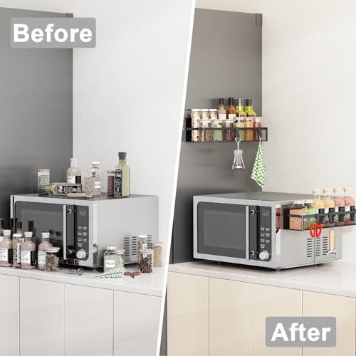 Magnetic Spice Rack for Refrigerator (2 Count)