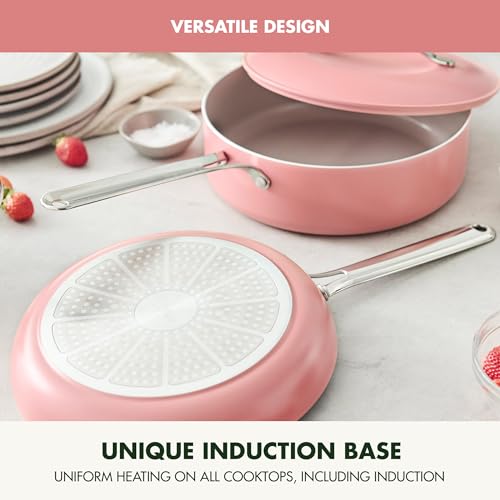 Nova 10” Frying Pan Skillet and 4.37QT Sauté Pan with Lid