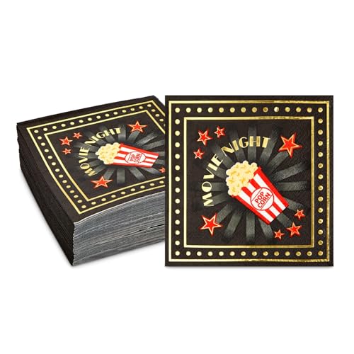 Movie Night Napkins (50 Count)
