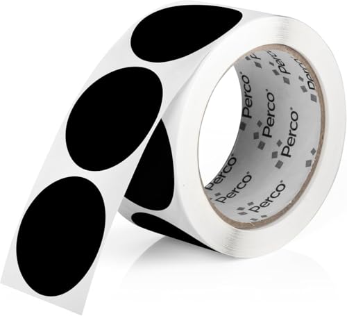 Black Round Circle Dot Sticker 2