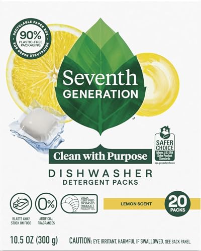 Dishwasher Detergent Pods (20 Count)