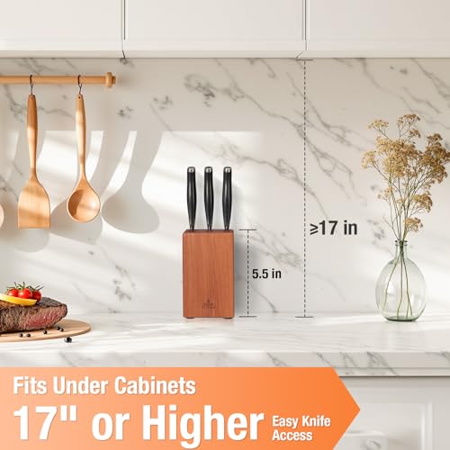 5.5" Steak Knife Block without Knives (6 Count)