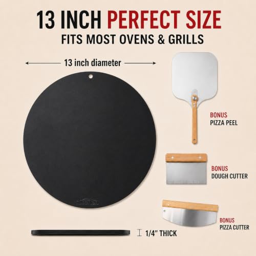 13" Round Pizza Steel
