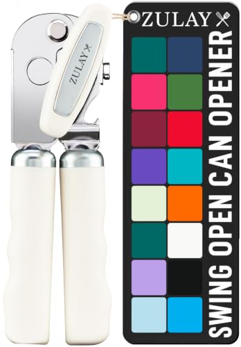 Stainless Steel Swing Open Manual Can Opener Comfortable Grip