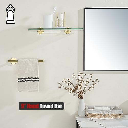 Hand Towel Bar Gold