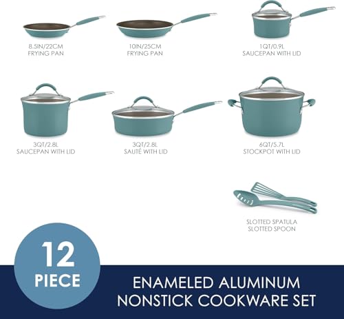 Cucina 12 Piece Cookware Set (12 Count)