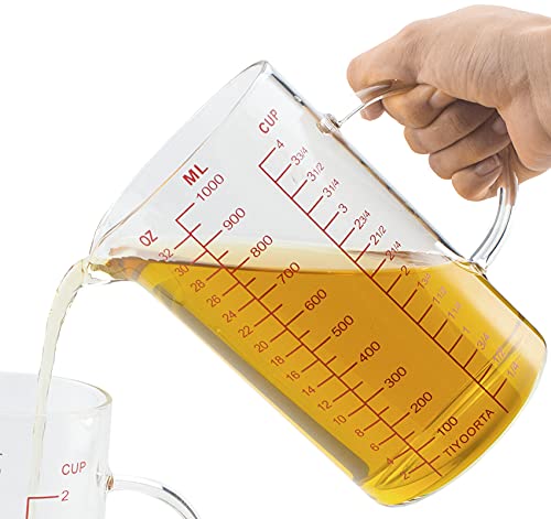Glass Measuring Cup with Handle