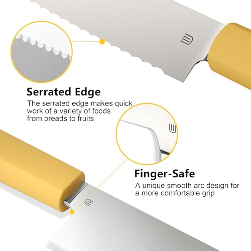 7.5" Serrated Bread Knife for Homemade Bread