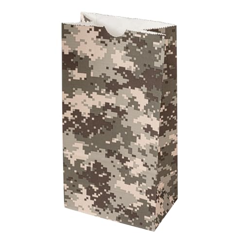 Camouflage Paper Bag (100 Count)