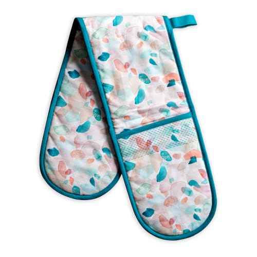 Double Oven Mitts 100% Cotton Double Oven Glove