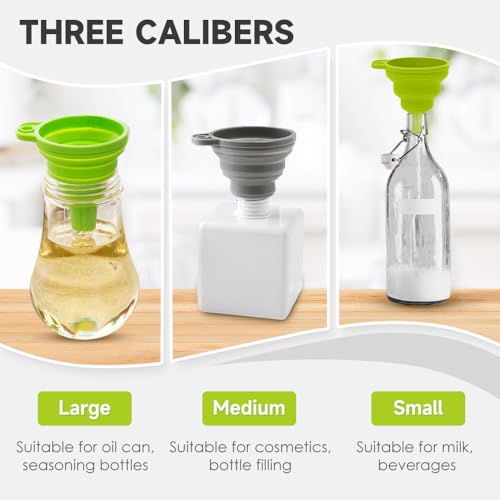 Kitchen Funnel Set (3 Count)