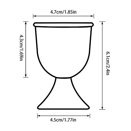 Ceramic Egg Cup Set (4 Count)