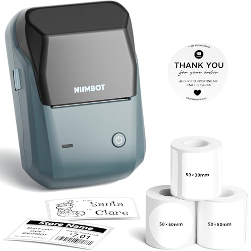 B1 Label Maker Machine with 3 Tapes