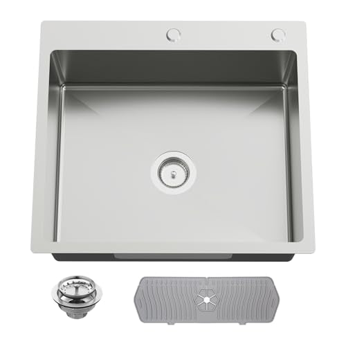 25x22 Inch Stainless Steel Kitchen Sink