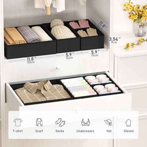 Drawer Organizer Clothes Storage (26 Count)