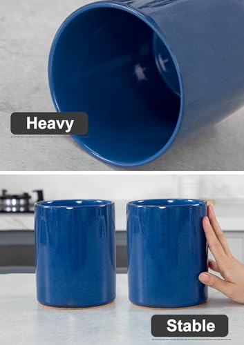 Ceramic Kitchen Utensil Holder for Countertop