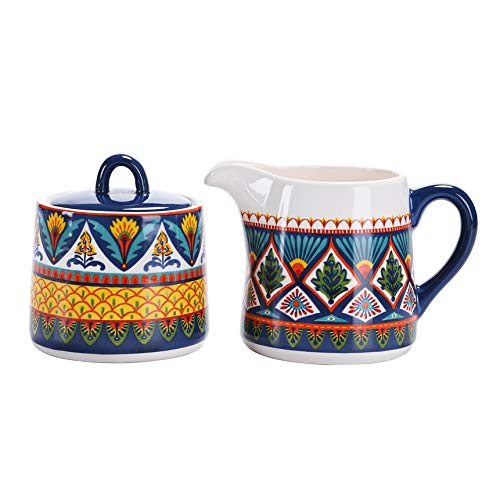 Havana Ceramic Sugar and Creamer Set