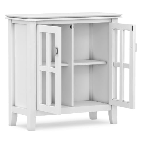 Artisan 30" Wide Solid Wood Storage Cabinet in White