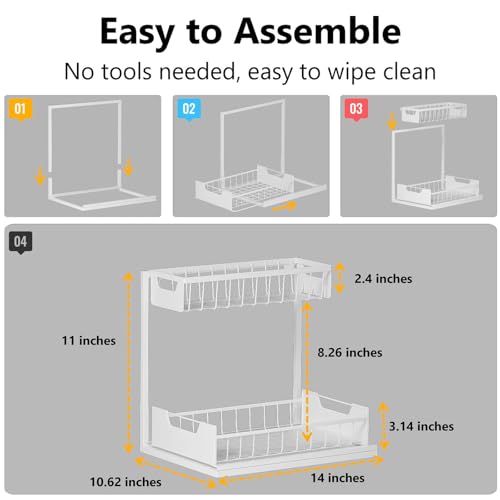 Under Kitchen Sink Organizers and Storage