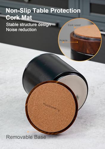 Ceramic Rotating Kitchen Utensil Holder for Countertop