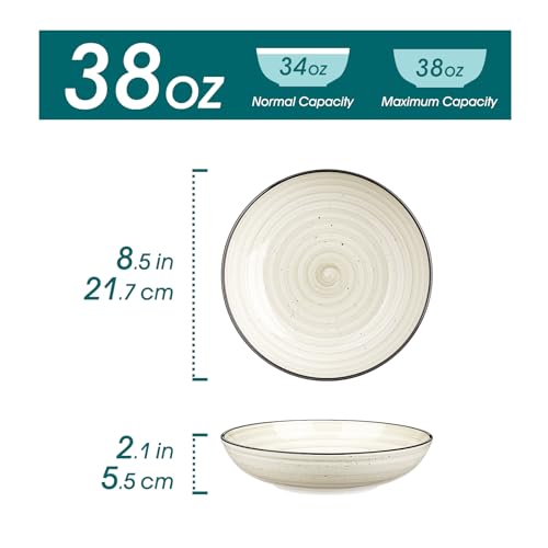 Bonbon Pasta Bowls Set of 6 (6 Count)