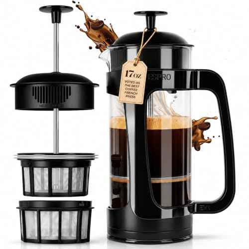 P3 French Press Coffee Maker