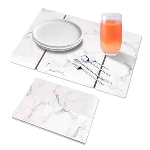 Stone Dish Drying Mat for Kitchen Counter
