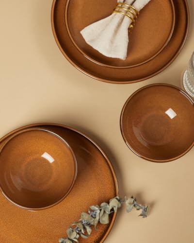 Stoneware Dinnerware Sets for 4