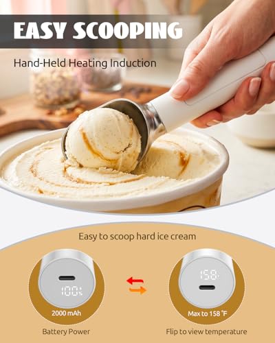 Heated Ice Cream Scoop