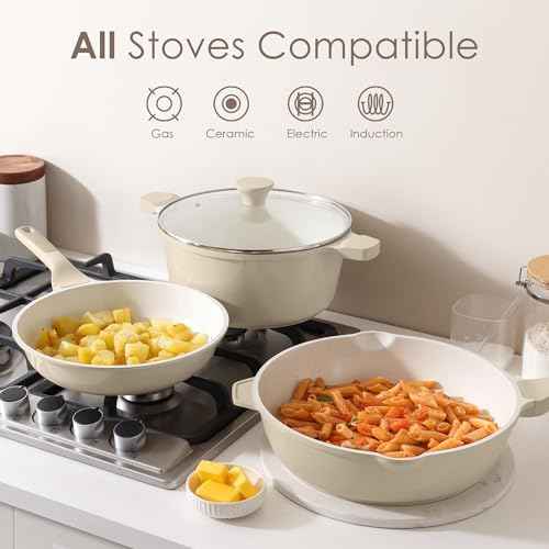 Nonstick Ceramic Frying Pan 8