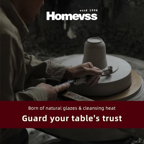 HomeVSS 42 Pc Pearl Dots Stoneware Dinnerware Set