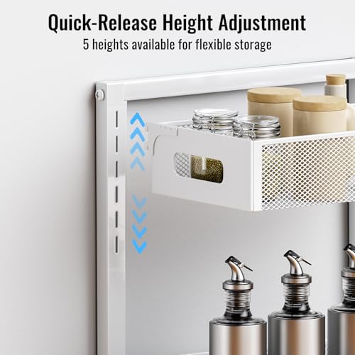 Full Metal Under Sink Organizer (2 Count)
