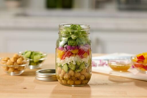 12 Ball Mason Jar with Lid (12 Count)