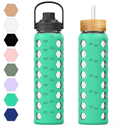 Glass Water Bottle