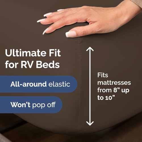 Short Queen Size 4 Piece Bed Sheet Set