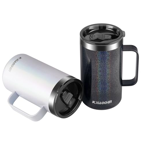 2 Pack 20 oz Insulated Coffee Mugs (2 Count)