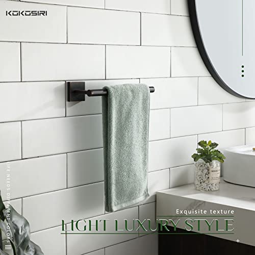 Bathroom Towel Bar Hand Towel Holders Wall Mount Toilet Kitchen Cabinet Paper Holder Stainless Steel Bath Accessories Oil Rubbed Bronze 2 Pack