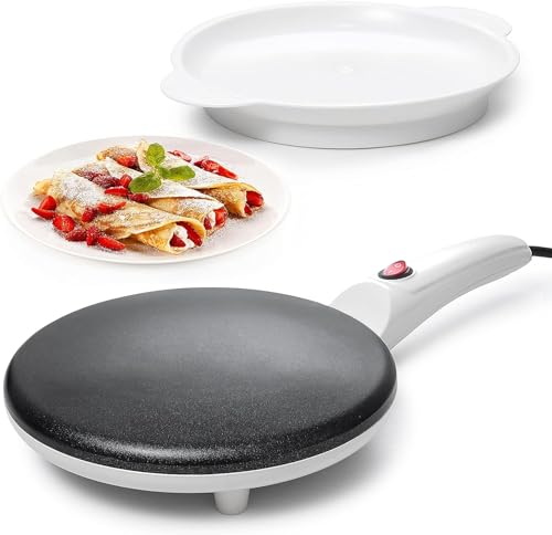 White Electric Crepe Maker