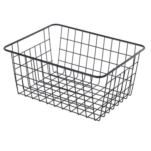Extra Large】Wire Kitchen Storage Basket 4 Packs