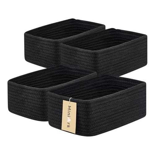 Small Storage Baskets for Organizing (4 Count)