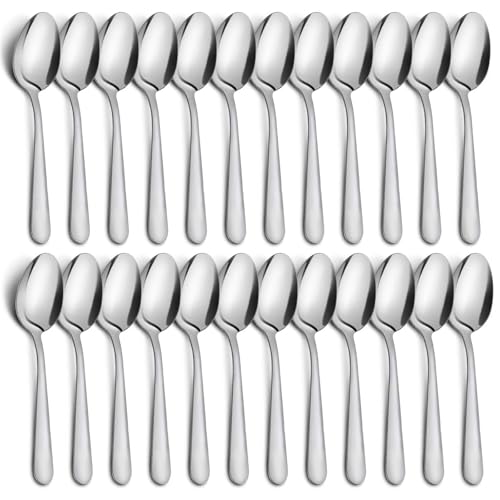 24 Piece Dinner Spoons Set (24 Count)