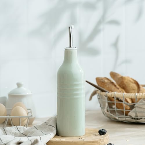 16oz Ceramic Oil Dispenser Bottle