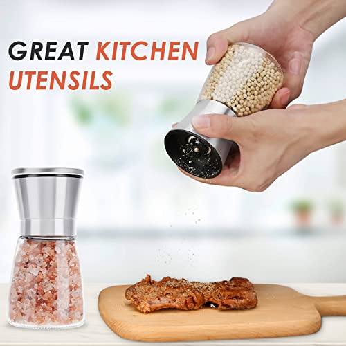 Salt and Pepper Grinder Set (12 Ounce)