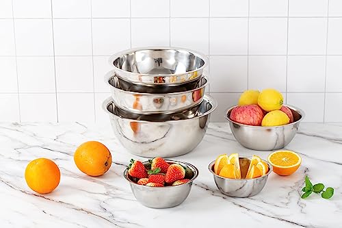 Stainless Steel Mixing Bowls Set