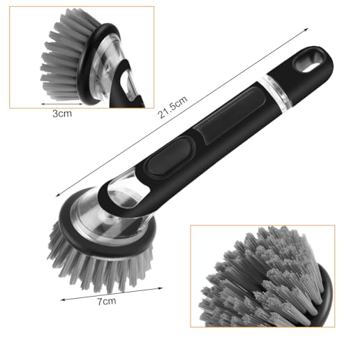 Dish Brush with Soap Dispenser