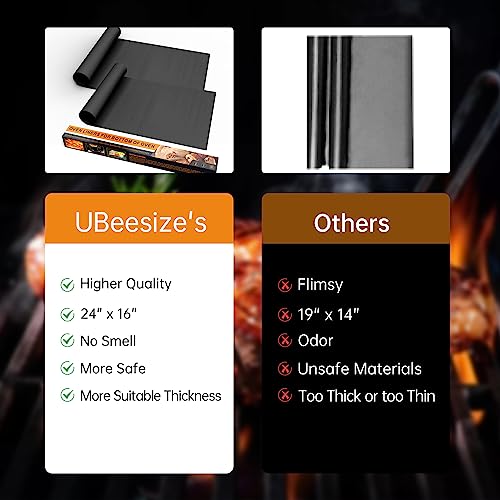 2 Pack Thickened Oven Liners for Bottom of Oven BPA & PFOA Free (2 Count)