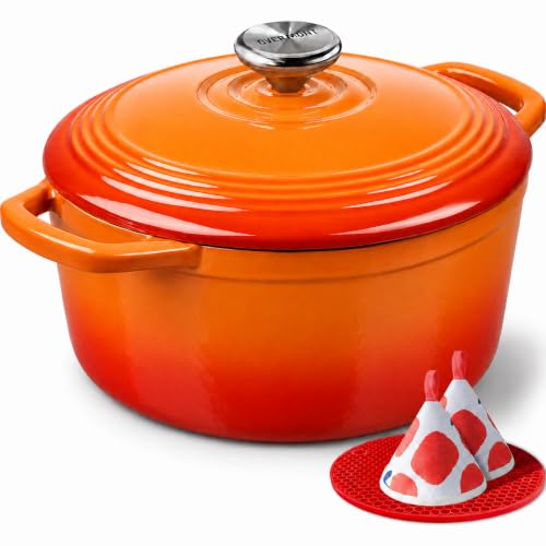 Enameled Cast Iron Dutch Oven
